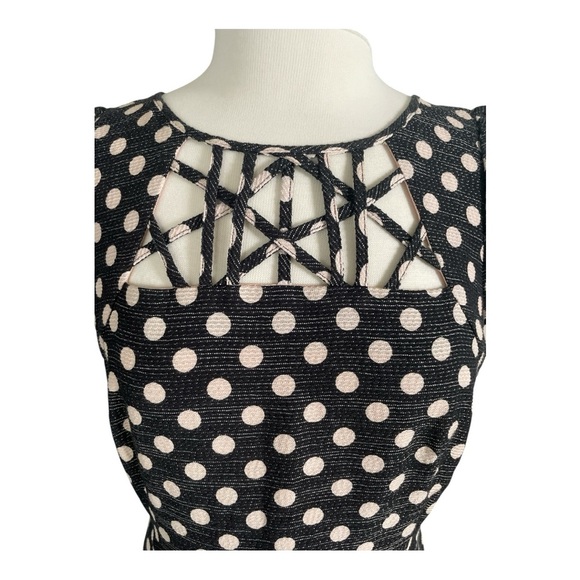 Maeve Nikola Lattice Dress - Picture 3 of 7